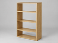 Compact Oak Bookshelf