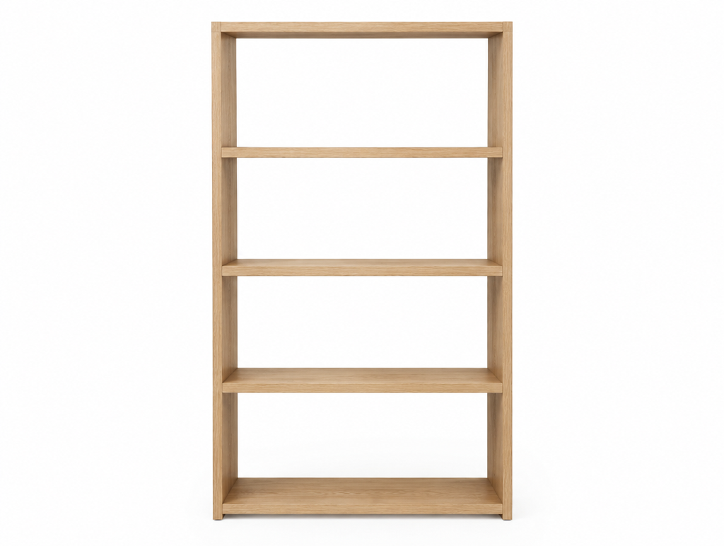 Compact Oak Bookshelf