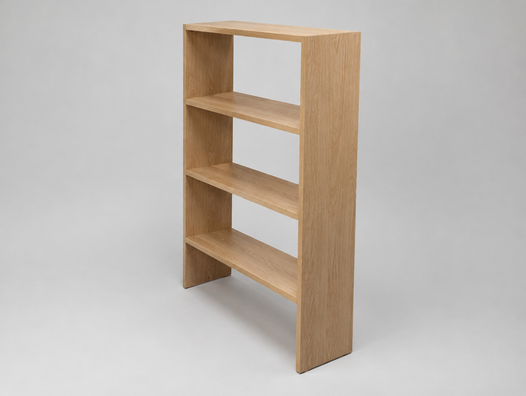 Compact Oak Bookshelf
