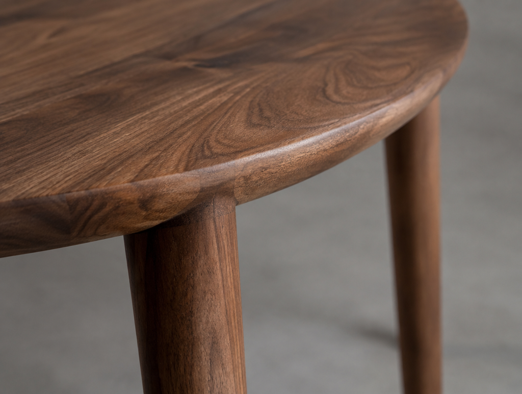 Oval Walnut Dining Table