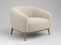 Bouclé Accent Armchair