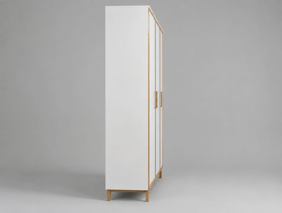Three-Door Wardrobe