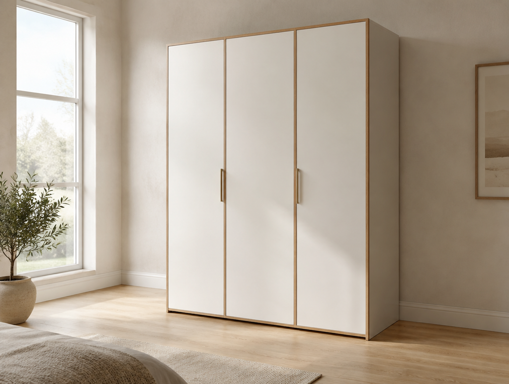 Three-Door Wardrobe