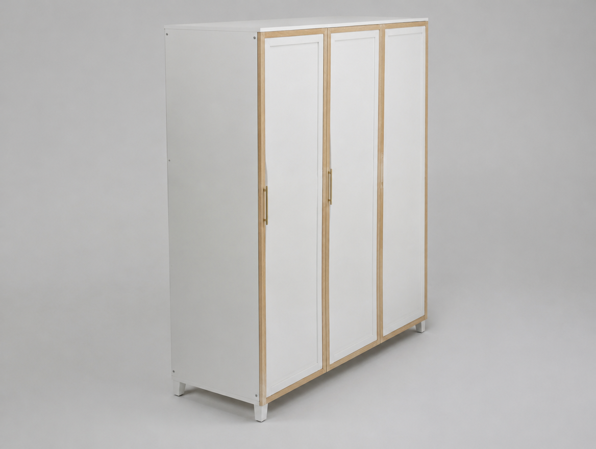 Three-Door Wardrobe