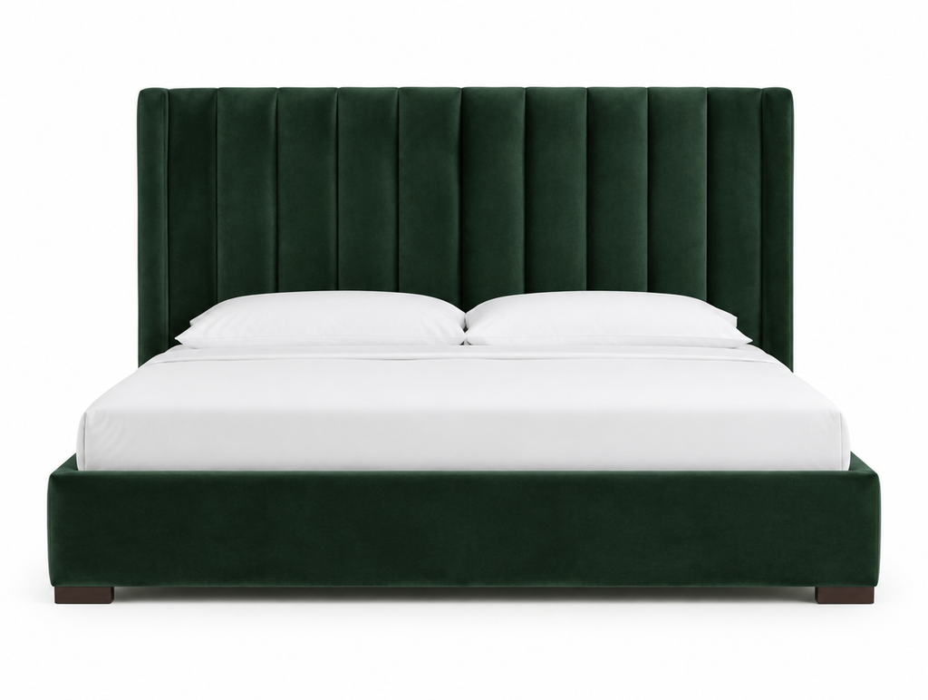 Velvet King Bed Frame