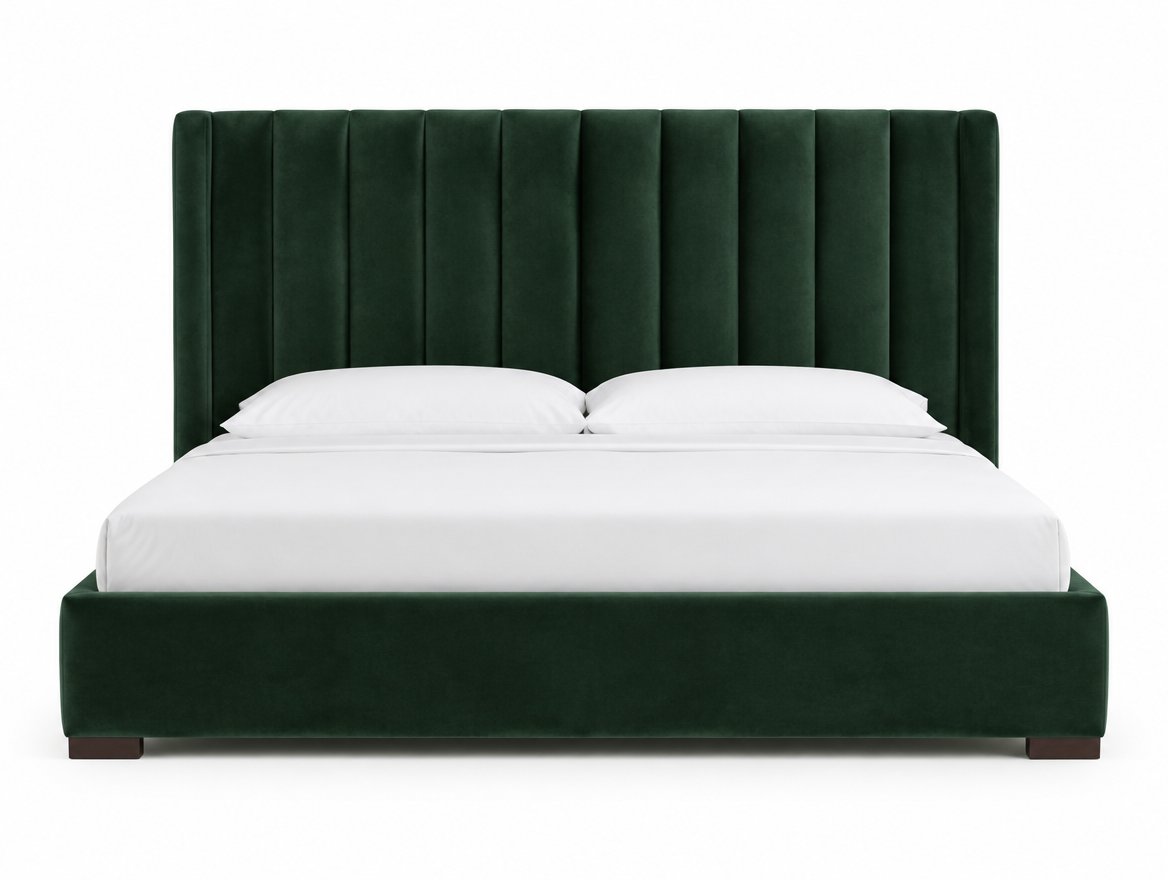 Velvet King Bed Frame