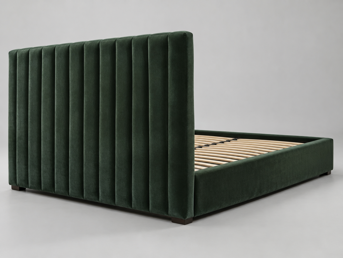 Velvet King Bed Frame
