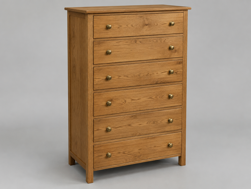 Large Oak Chest of Drawers