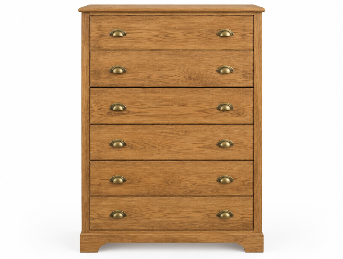 Large Oak Chest of Drawers