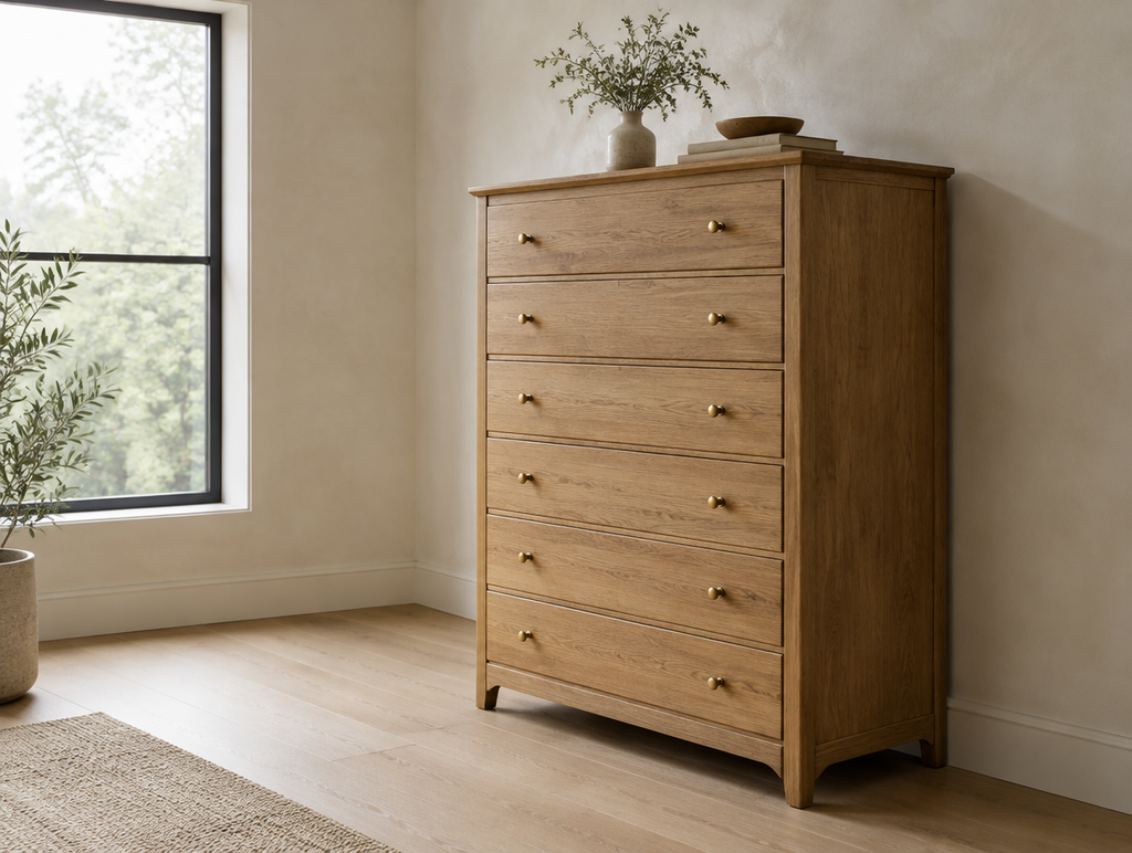 Large Oak Chest of Drawers