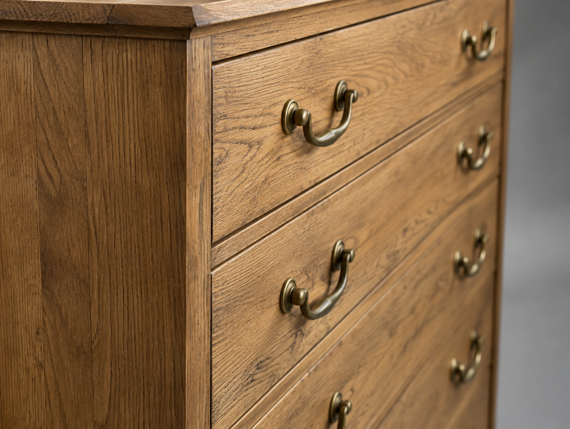 Large Oak Chest of Drawers